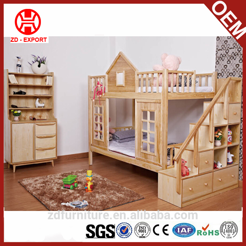 ユニークなデザイン木製オーク子供子ベッド-子供用ベッド問屋・仕入れ・卸・卸売り