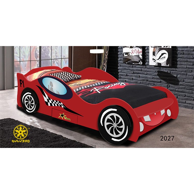 赤cb-1152デザインの子供の子供のレースカーのベッド-子供用ベッド問屋・仕入れ・卸・卸売り