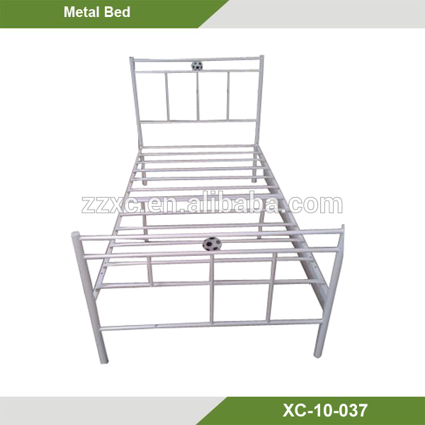 メタル ホワイト寝室funture シングル ツイン ベッド フレーム XC-10-037-子供用ベッド問屋・仕入れ・卸・卸売り