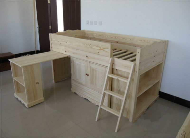 適した市場の貯蔵を用いる木製の子供の二段ベッド-子供用ベッド問屋・仕入れ・卸・卸売り