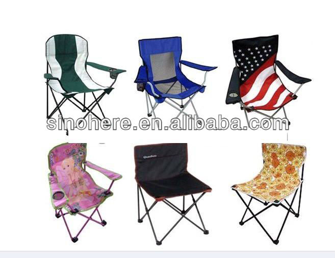 ポータブル折りたたみキャンプ椅子でカップホルダー&キャリーバッグ-折り畳み椅子問屋・仕入れ・卸・卸売り