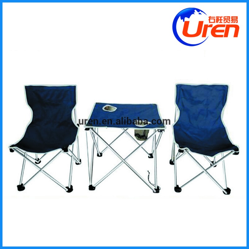 3ピース折りたたみテーブル椅子セット用釣りキャンプビーチ-折り畳み椅子問屋・仕入れ・卸・卸売り