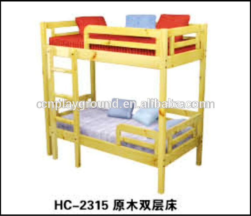 (HC-2315) 2016高品質木製子供ベッド2子供自然木材子供ベッドさまざまなスタイル-子供用ベッド問屋・仕入れ・卸・卸売り