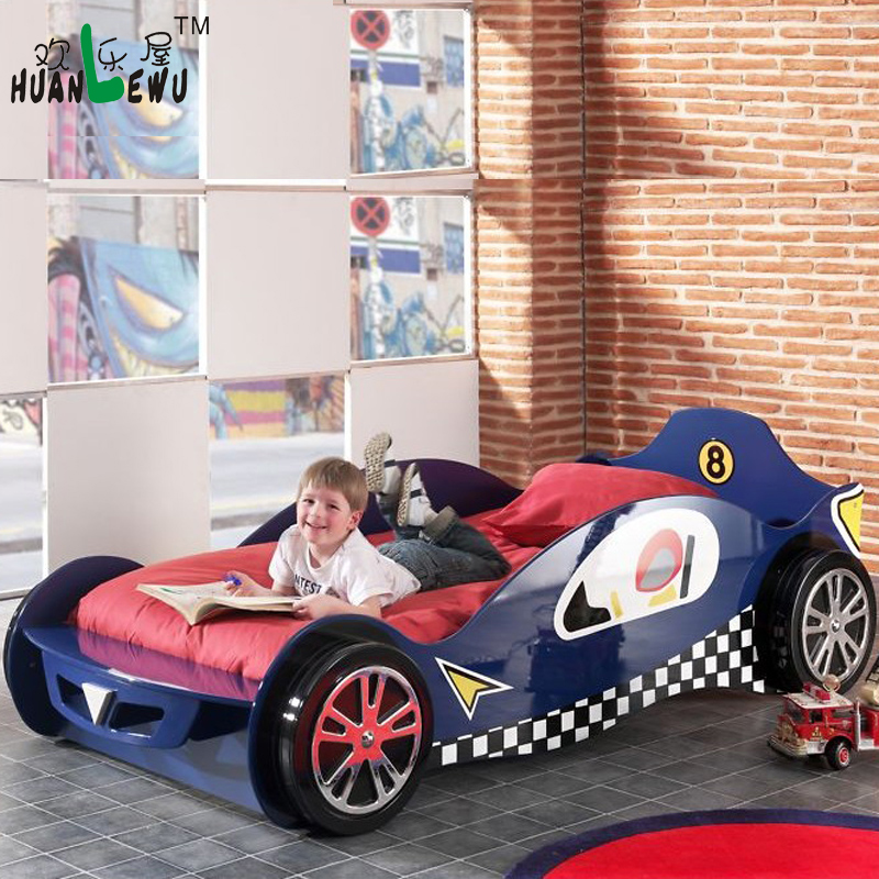 熱い販売のレーシングカーのベッドで子供たちのための車の男の子用ベッドe1mdf-子供用ベッド問屋・仕入れ・卸・卸売り