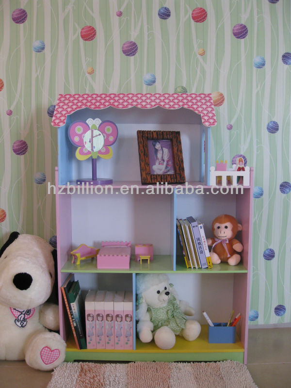 本棚木製の妖精の人形の家-その他子供用家具問屋・仕入れ・卸・卸売り