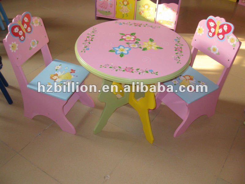 子供の金属のテーブルおよび椅子の健康な木の家具-その他子供用家具問屋・仕入れ・卸・卸売り