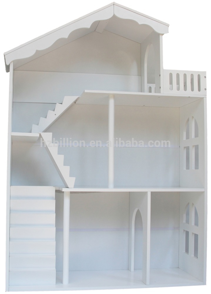 白い木製本棚収納家具子供家具ドールハウス-その他子供用家具問屋・仕入れ・卸・卸売り