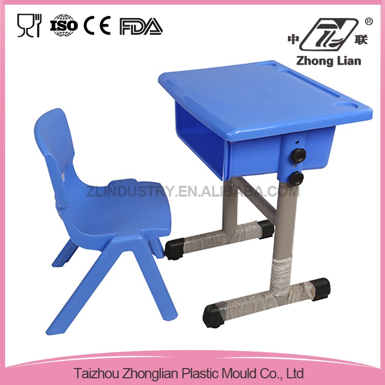 ZL-01-01Dプラスチック調節可能なプラスチック子供机と椅子-子供用テーブル問屋・仕入れ・卸・卸売り