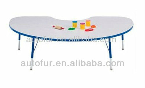 使用される学校用家具の幼稚園家具、 腎臓の形のテーブルの幼稚園の家具-子供用テーブル問屋・仕入れ・卸・卸売り