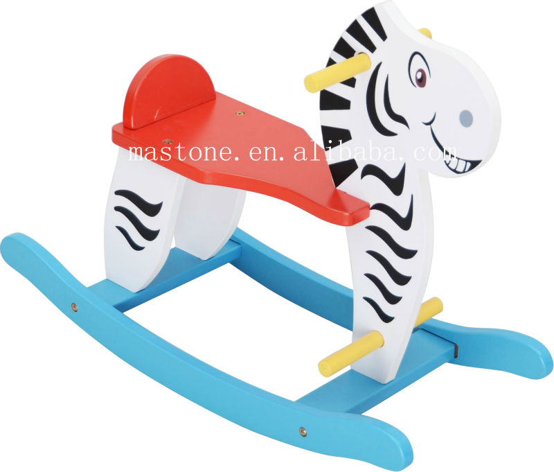 新鮮な色2014年木製の子供のおもちゃスタイルms031-000aした馬のロッキングチェア-子供用椅子問屋・仕入れ・卸・卸売り