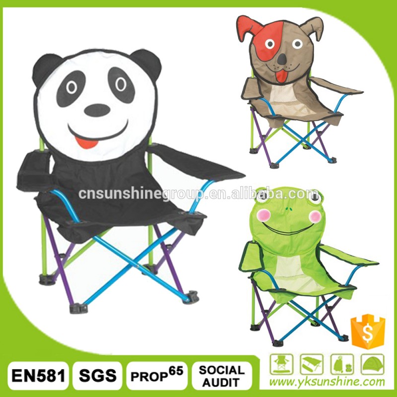 折りたたみ式動物漫画の子供の椅子、 キッズチェア210dとキャンプのためのキャリングバッグ-子供用椅子問屋・仕入れ・卸・卸売り