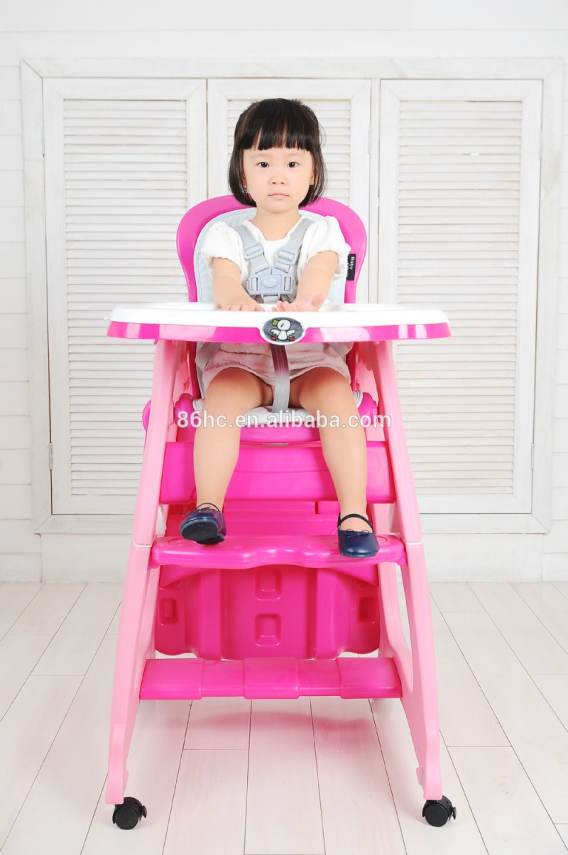 割引現代赤ちゃん人形ハイチェアシートベルトと新しいpp & pe 3で1椅子-子供用椅子問屋・仕入れ・卸・卸売り