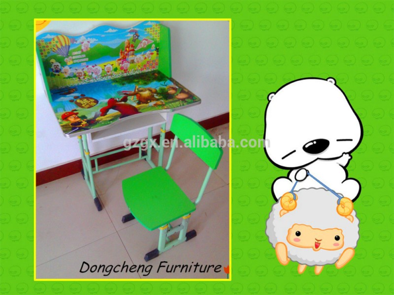 高さ調節可能な子供の調査のテーブルと椅子のセット-子供用テーブル問屋・仕入れ・卸・卸売り