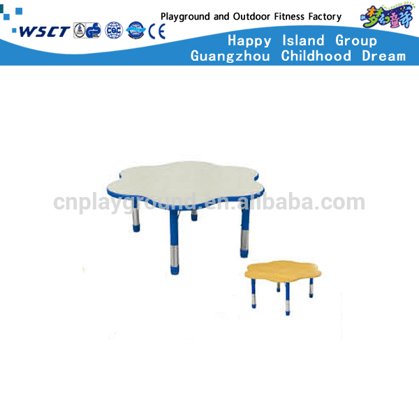 (HC-1603)幼稚園梅モデリングテーブル子供プラスチックテーブル-子供用テーブル問屋・仕入れ・卸・卸売り