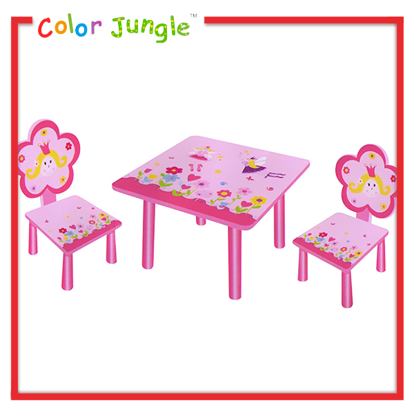 ピンク子供木製研究テーブル デザイン 、 安い研究テーブル卸売-子供用家具セット問屋・仕入れ・卸・卸売り