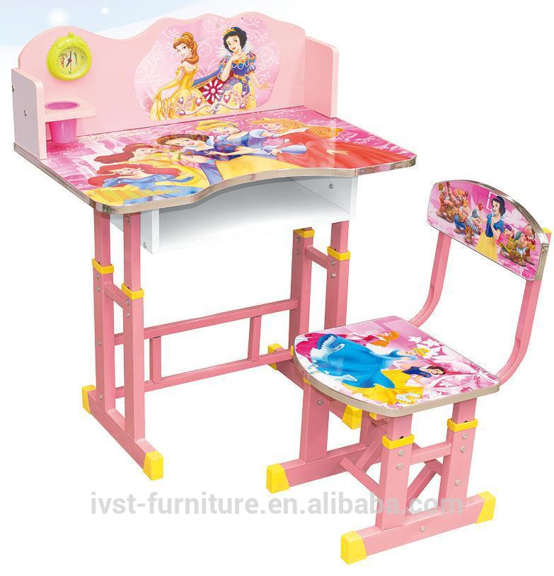 現代の子供たちの学習家具の机と椅子のセット-子供用家具セット問屋・仕入れ・卸・卸売り