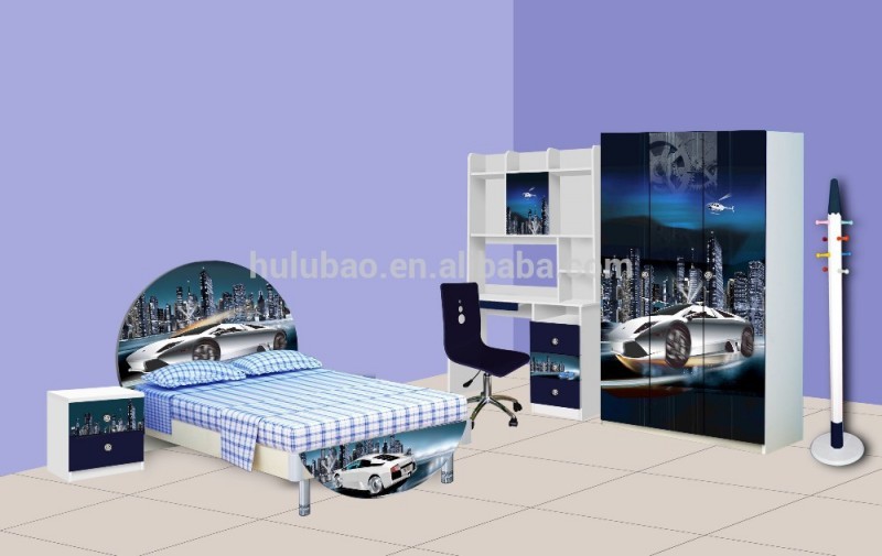 高光沢uvmdfパネルの寝室の家具セット男の子のための-子供用ベッド問屋・仕入れ・卸・卸売り