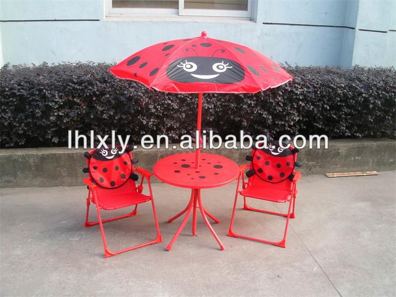 子供の子供の屋外家具傘のテーブルチェアセット-子供用家具セット問屋・仕入れ・卸・卸売り