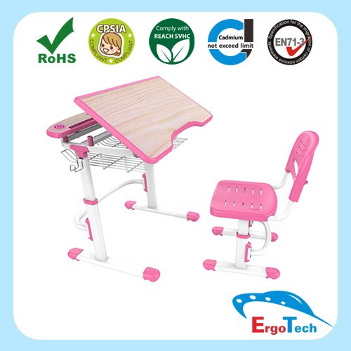 健康な調節可能な子供の机と椅子-子供用家具セット問屋・仕入れ・卸・卸売り