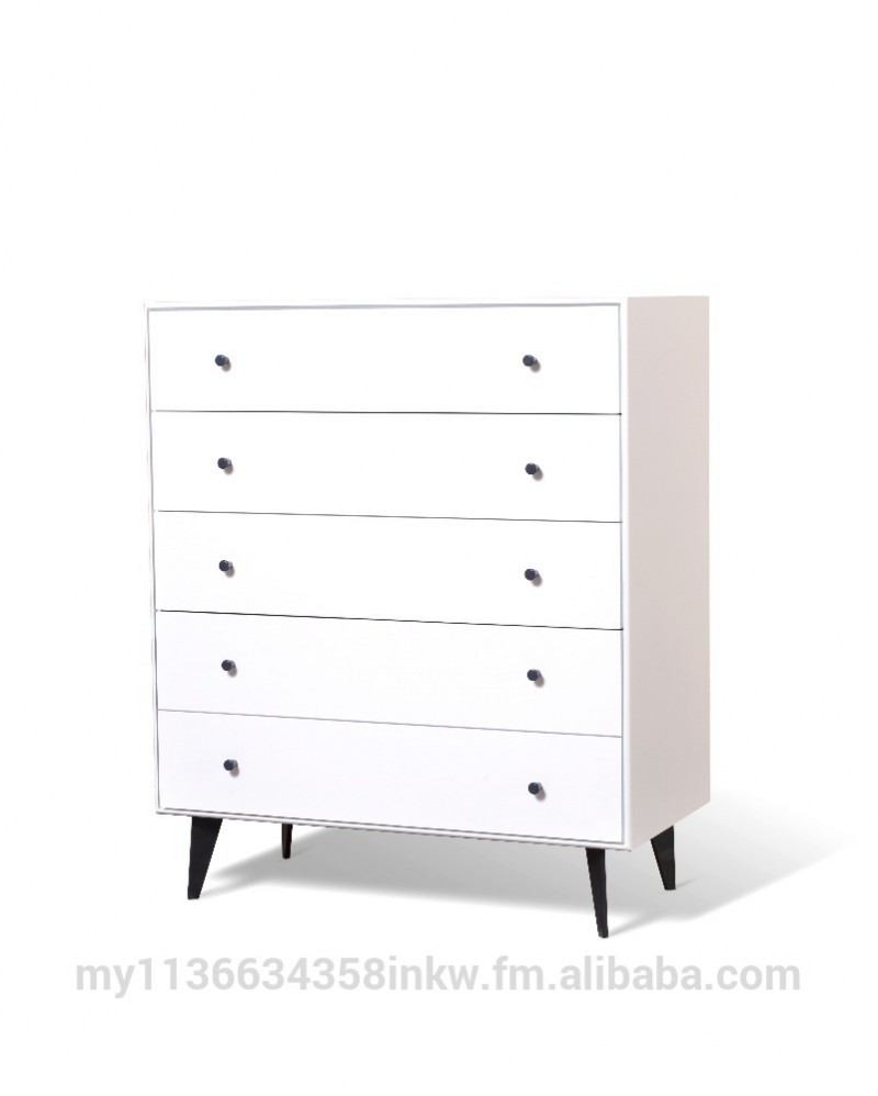 Grenz胸の4 DRAWER-WHITE-その他寝室用家具問屋・仕入れ・卸・卸売り