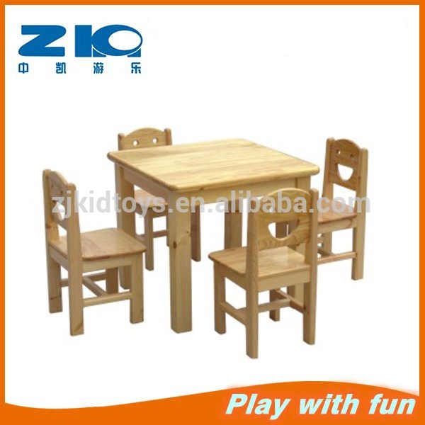 近代的な幼稚園家具、 木製の子供たちのテーブルと椅子、 子供の調査のテーブル椅子付き-子供用テーブル問屋・仕入れ・卸・卸売り