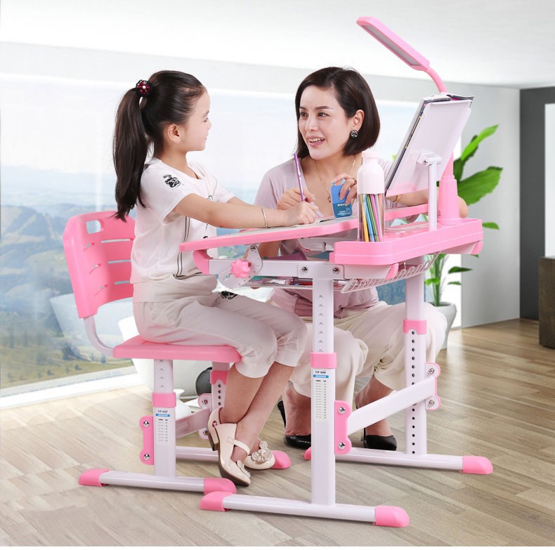 ピンク瞳孔教育机と椅子-子供用テーブル問屋・仕入れ・卸・卸売り