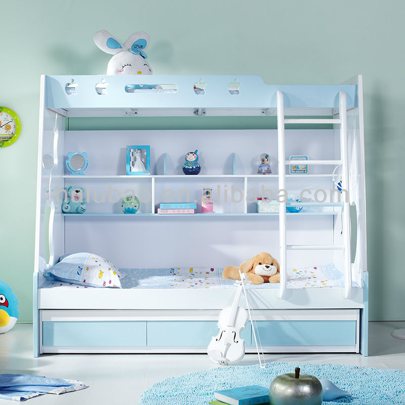 中国卸売子供ダブル木材デッキ ベッド保証# b301-子供用家具セット問屋・仕入れ・卸・卸売り