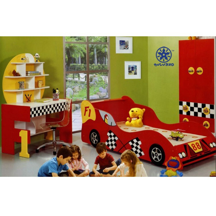 クール赤い2014年家具安い1020販売のための子供の車のベッド-子供用家具セット問屋・仕入れ・卸・卸売り