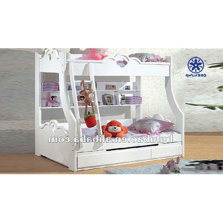 モダンでファッションmdfの子供の二段ベッドbk-2262段ベッド子供-子供用家具セット問屋・仕入れ・卸・卸売り