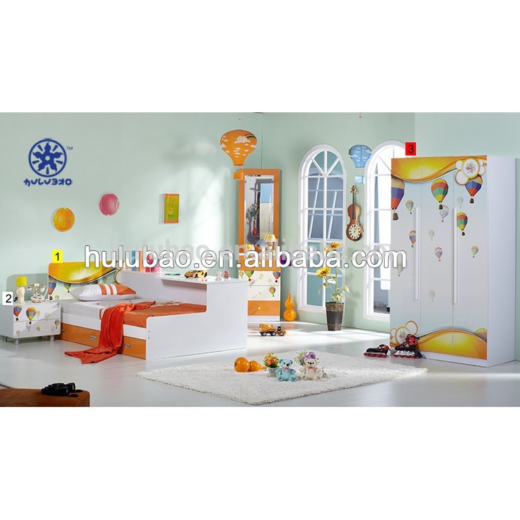 環境に優しい カラフル な スマート子供キッズ寝室の家具セット # B207-023-子供用家具セット問屋・仕入れ・卸・卸売り