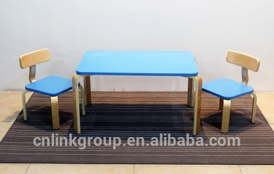 LINK-V212子供家具セット曲げ木の子供のテーブルと椅子-問屋・仕入れ・卸・卸売り