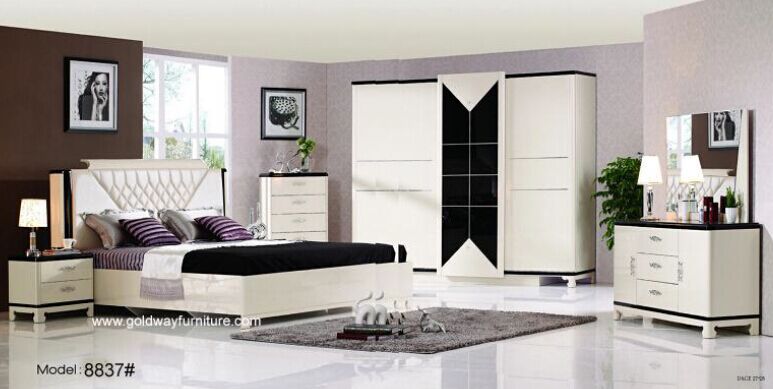 claasice1ボード七面鳥黒と白のベッドルームセット-寝室用セット問屋・仕入れ・卸・卸売り