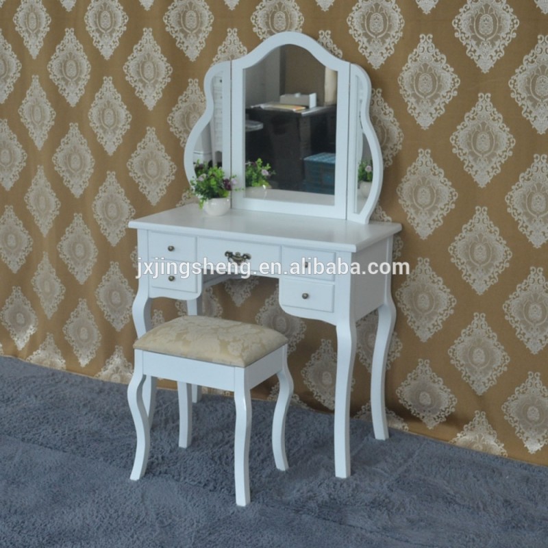寝室の家具mdfホワイトバニティドレッシングテーブルセット用eu市場-ドレッサー問屋・仕入れ・卸・卸売り