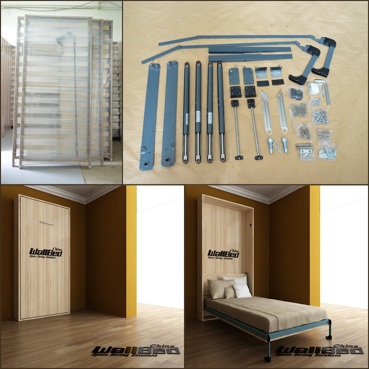 壁のベッド収納式ベッドのメカニズム-金属製ベッド問屋・仕入れ・卸・卸売り