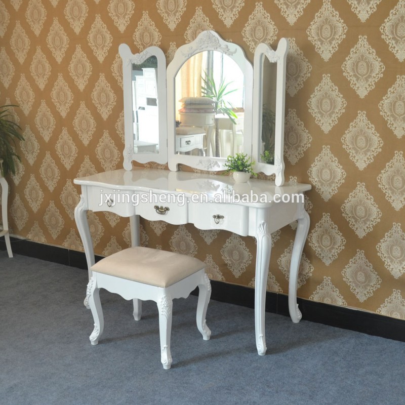 現代のスタイル新しいmdf家具白ドレッシングテーブル寝室用-ドレッサー問屋・仕入れ・卸・卸売り
