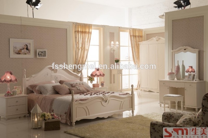 ベストセラーのベッドルームセットウエディング白キングサイズの寝室の家具家庭用家具-寝室用セット問屋・仕入れ・卸・卸売り