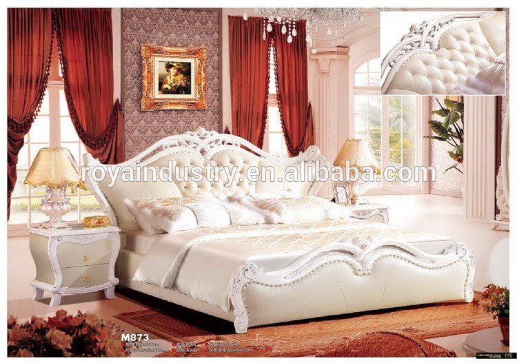アンティークヨーロピアンスタイルの固体木彫りr873寝室の家具の価格は-寝室用セット問屋・仕入れ・卸・卸売り
