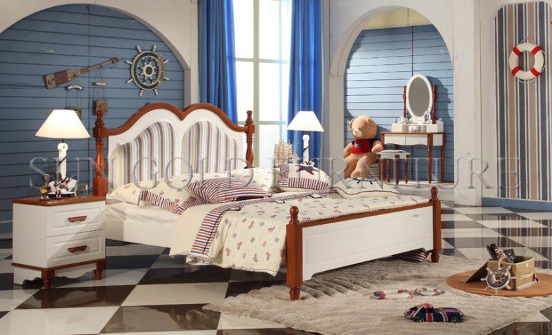 最新の寝室の家具デザイン木製ベッド モデル画像( SZ-BT9907)-問屋・仕入れ・卸・卸売り