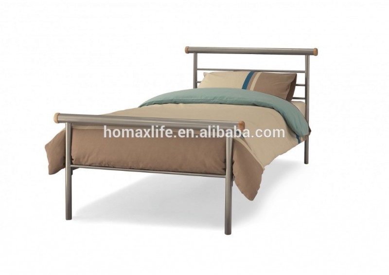 シンプルなデザインの家具のベッドルームシングルベッド-金属製ベッド問屋・仕入れ・卸・卸売り