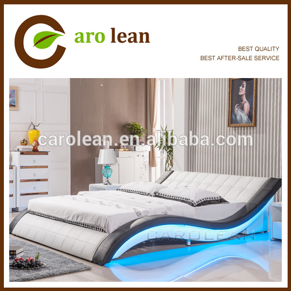 熱い販売現代寝室のベッドでledライトc305-ベッド問屋・仕入れ・卸・卸売り