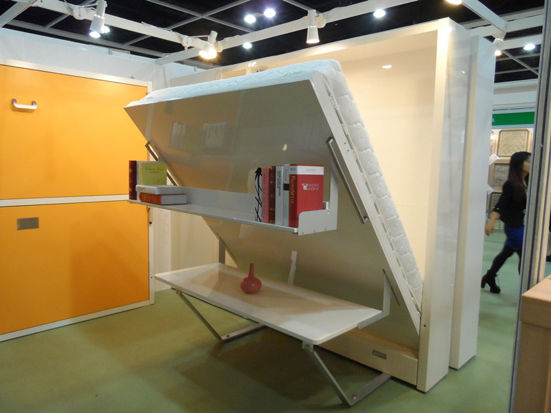 中国最新のデザインの寝室の家具木製壁のベッド、 マーフィーベッドのハードウェア-ベッド問屋・仕入れ・卸・卸売り