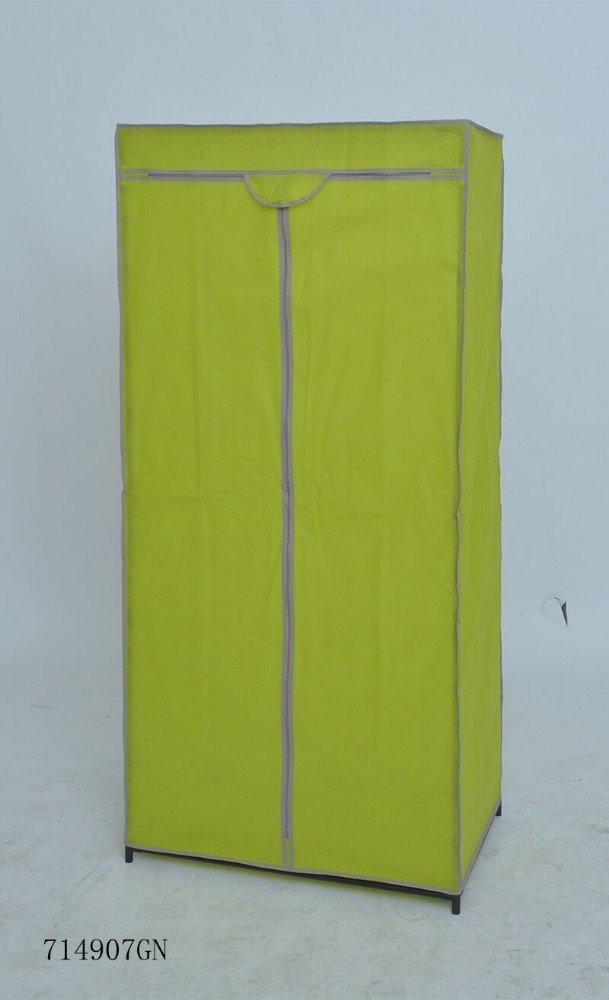 組み立てが簡単緑ポータブル洋服のクローゼットワードローブストレージオーガナイザー-ワードローブ問屋・仕入れ・卸・卸売り