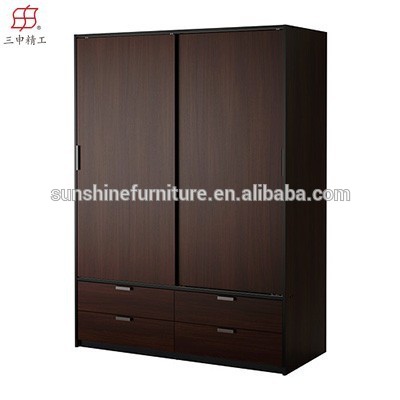 中国工場オリジナルデザインe-1木製ベッド食器戸棚ワードローブ-ワードローブ問屋・仕入れ・卸・卸売り