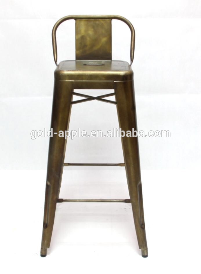 亜鉛めっき鋼は、 腰痛とバーのスツール-アンティーク椅子問屋・仕入れ・卸・卸売り