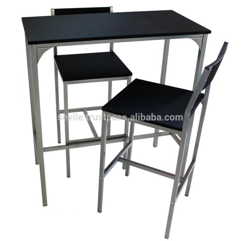 テーブルを設定し2バースツール、 高品質の安いバーテーブルセット-バーテーブル問屋・仕入れ・卸・卸売り