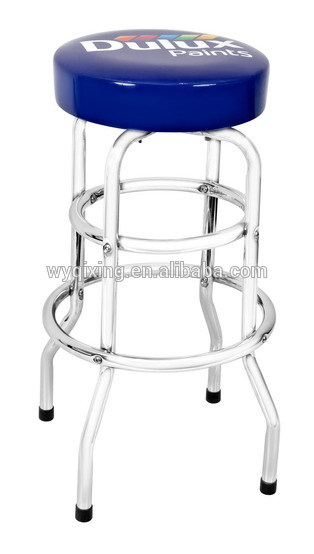 QXBS-002よく売れるスイベルバースツール任意4カラー印刷ロゴ利用できる-金属製椅子問屋・仕入れ・卸・卸売り