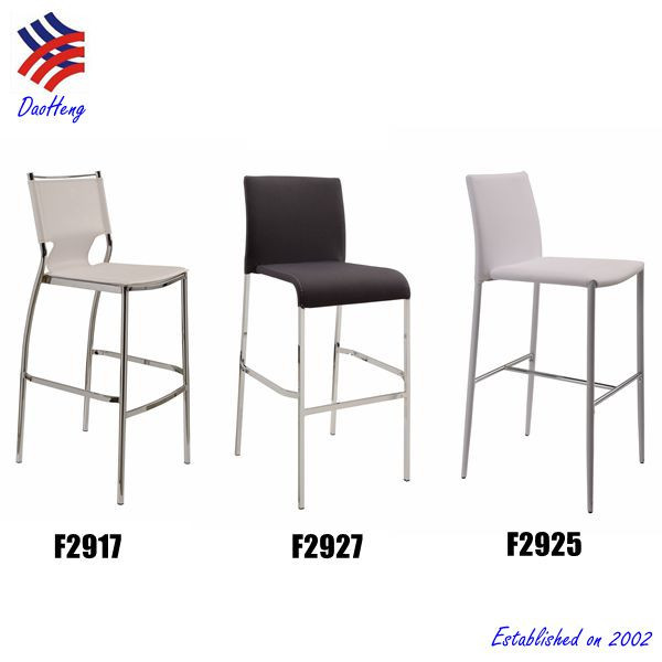 Daoheng号1販売スタッカブルクローム革バースツール高椅子-その他金属製家具問屋・仕入れ・卸・卸売り