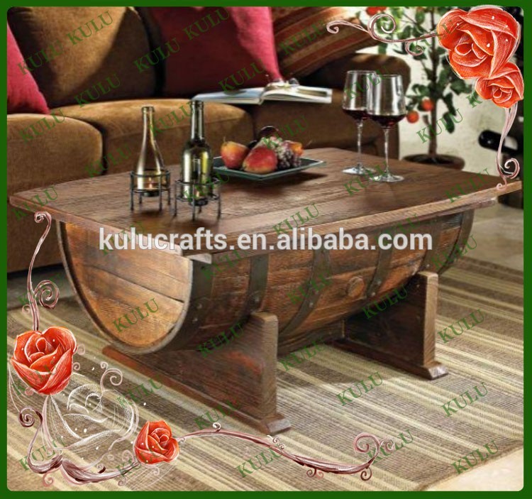 バレル木製のテーブル、 テーブルディスプレイ木製バレル、 販売のための木製のワイン貯蔵バレル-木製テーブル問屋・仕入れ・卸・卸売り
