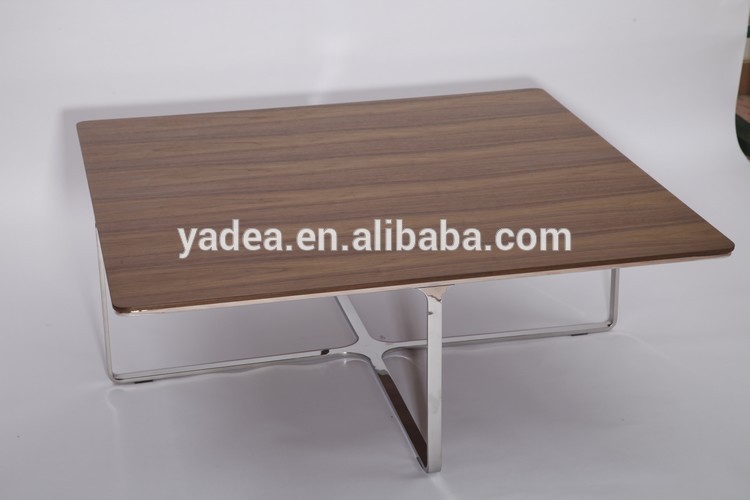 ユニークなバーアクセントカクテルテーブル小さなコーヒーテーブルステンレス鋼-木製テーブル問屋・仕入れ・卸・卸売り