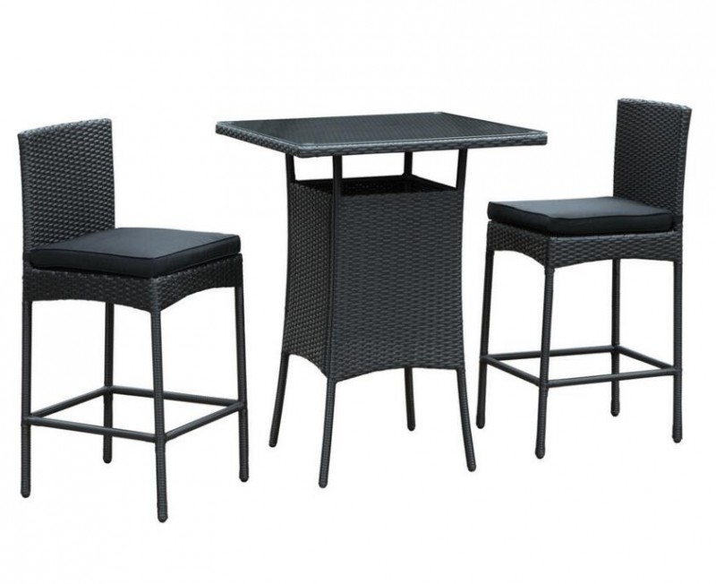 TX-R67高バーの椅子とテーブル2 + 1籐ワインバー家具-籐/枝編み家具セット問屋・仕入れ・卸・卸売り